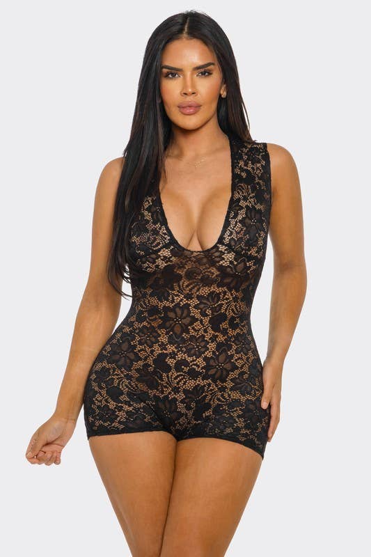 Lace Romper