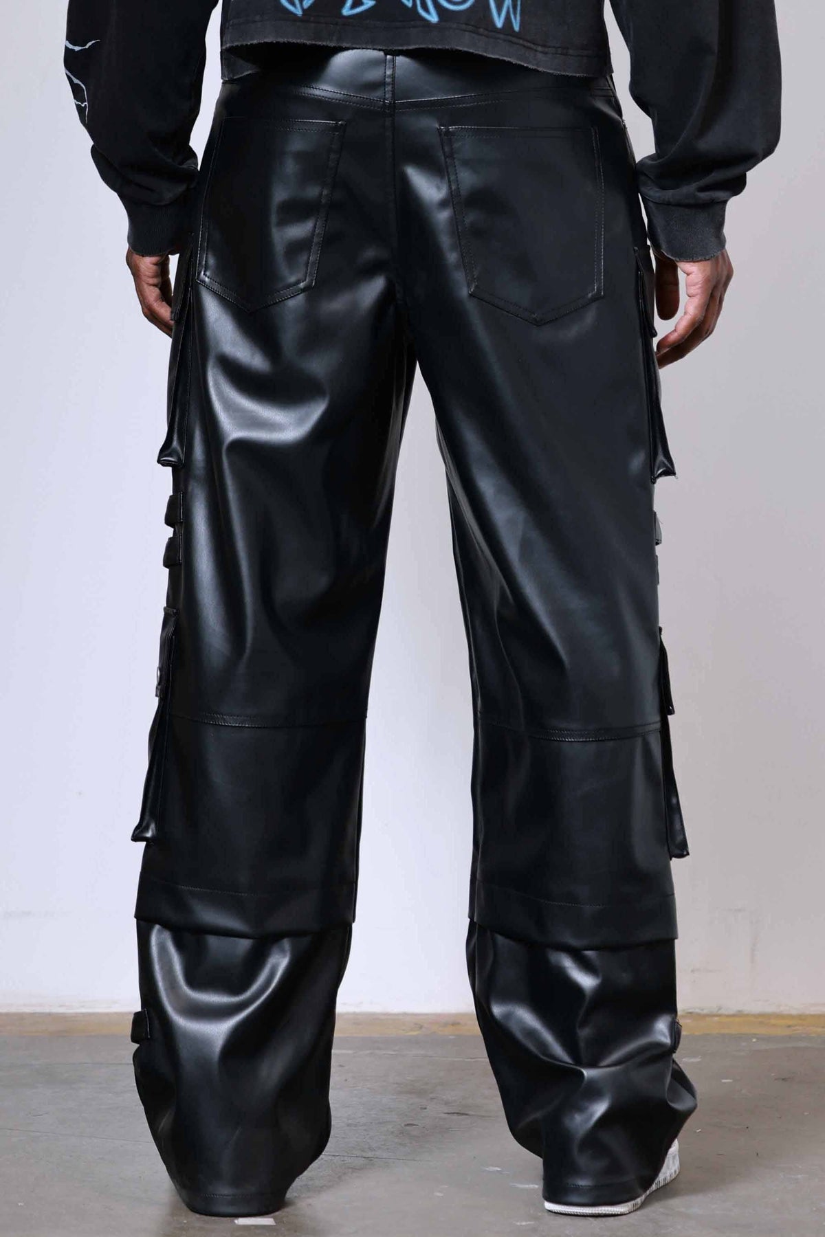 PU Y2K CARGO PANTS