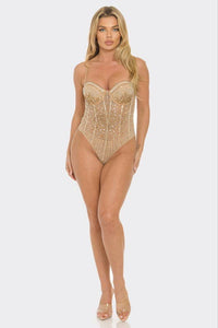 Crystal Sheer Bodysuit