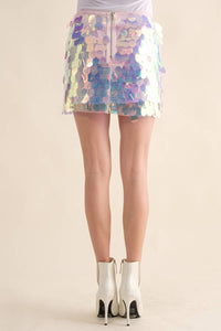 Sequin Mini Skirt