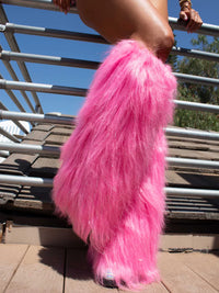 Furry Leg Warmers