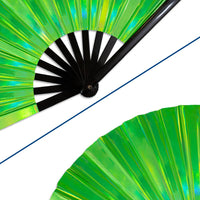 Metallic Teal X-Large Fan