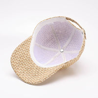 Straw Baseball Cap