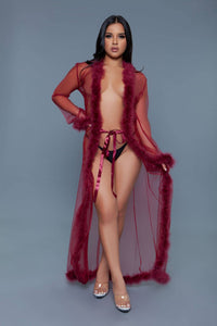 Marabou Robe