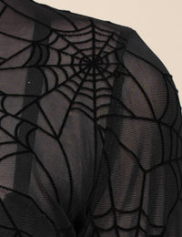 Spider Web Crop Top