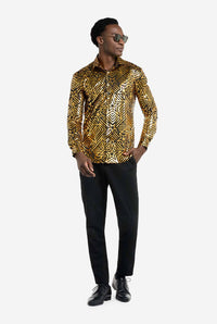 Golden Geo Star Shirt