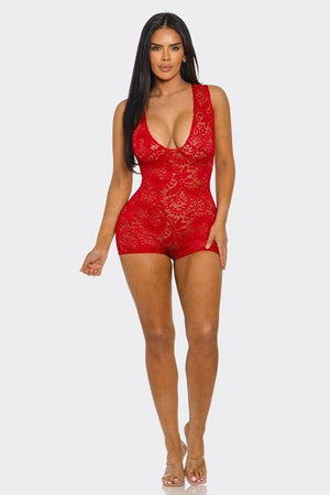 Lace Romper