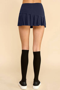 PLEATED SKORT