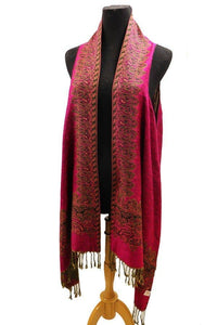 Luxury Paisley Pashmina Vests