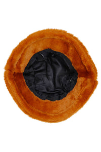 Oversized Fluffy Faux Fur Bucket Hat
