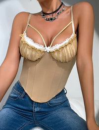 Peasant Corset Top