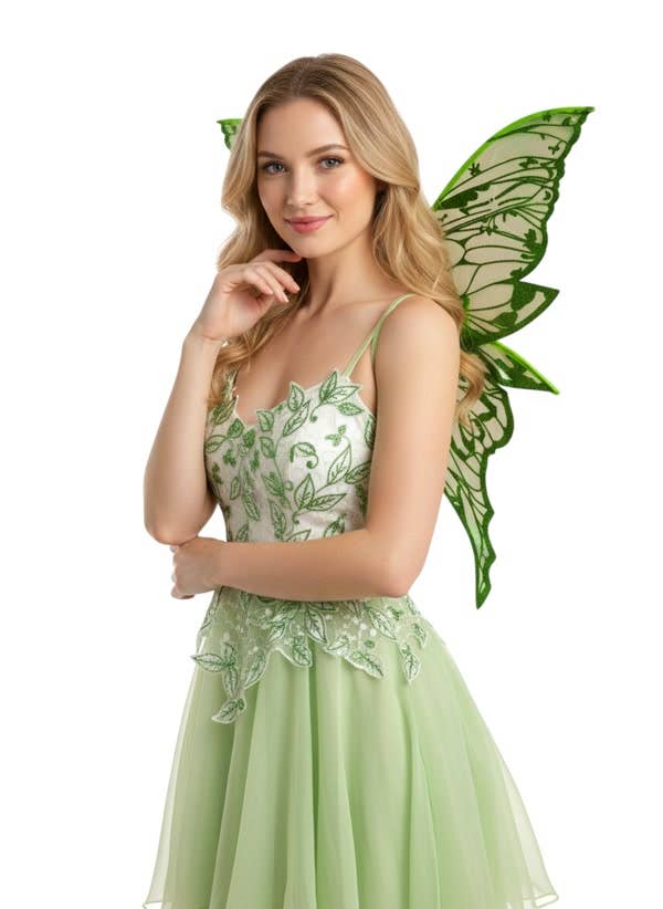 Green Fairy Wings