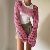 Mens Sleeves Knit Top