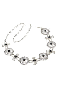 Concho Charm Chain Belt
