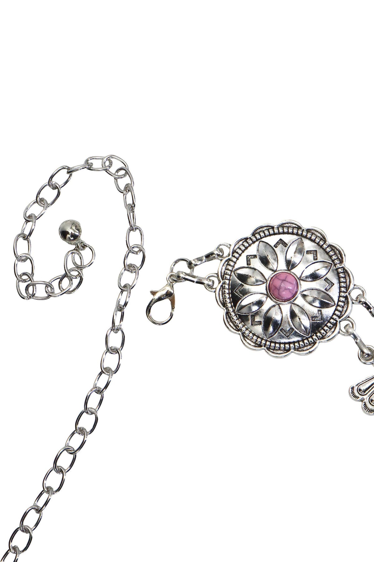 Concho Charm Chain Belt