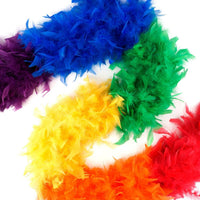 Feather Boa - Heavyweight - Rainbow