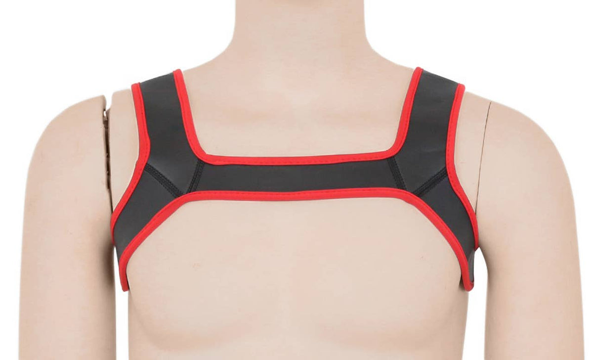 Chest Harness - Neoprene "Bulldog" Style