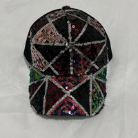 Sequin baseball cap