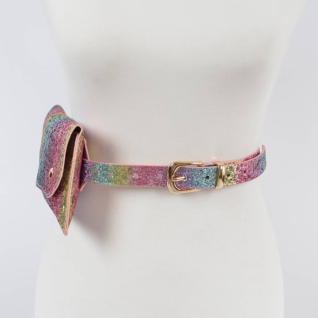 Colorful Glitter Fanny Pack