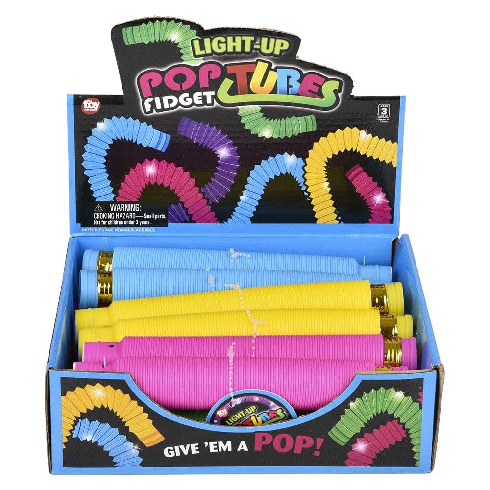 8" LIGHT-UP FIDGET TUBE