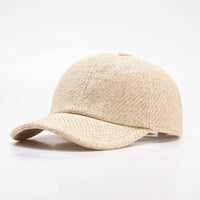 Straw Baseball Cap
