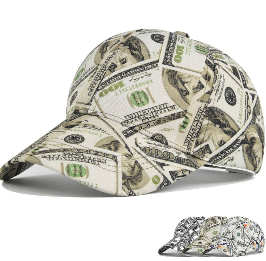 Dollar print cap