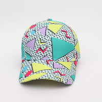 Geo Print Baseball Cap