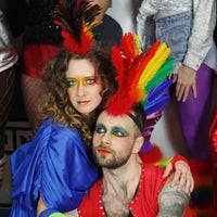 Rainbow Feather Mohawk - Quills