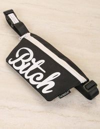 Fanny Pack Bitch Black & White