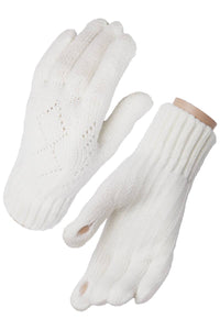 Diamond Vent Slit Fingertip Touchscreen Gloves