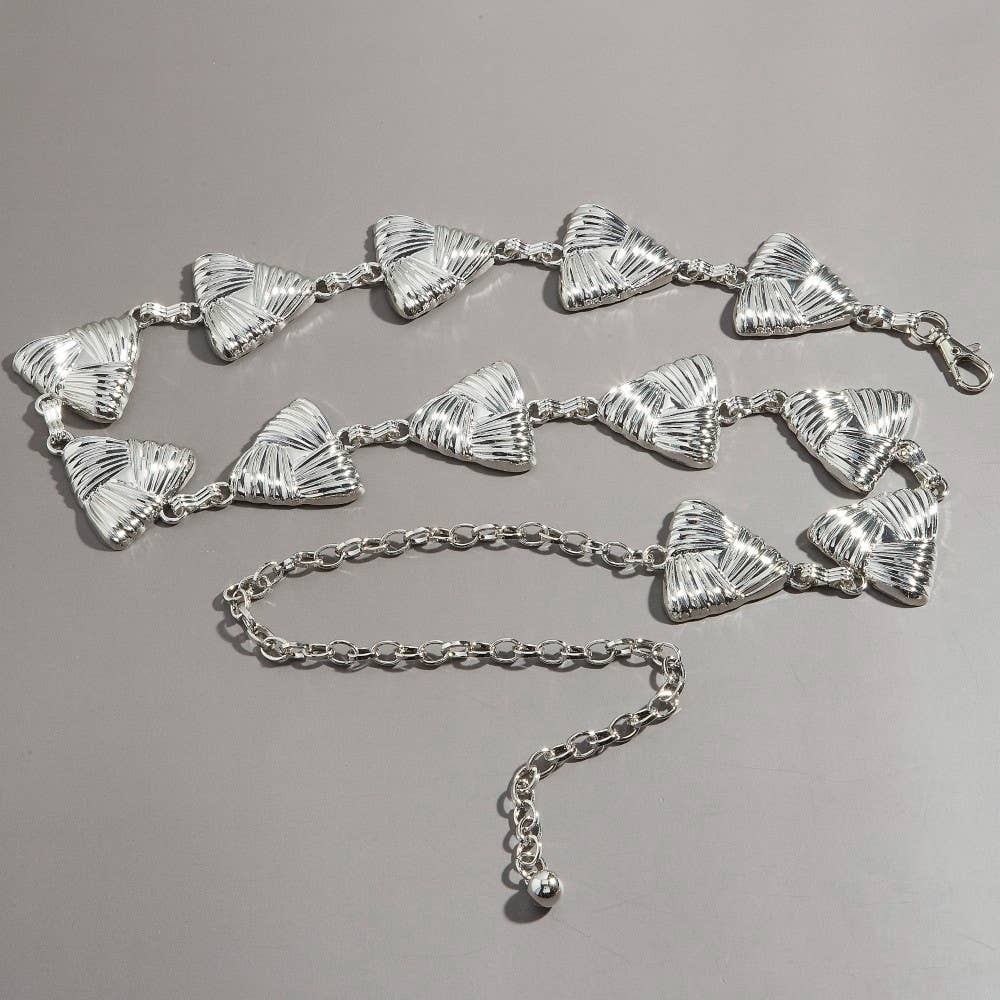 Triangle Link Chain Belt