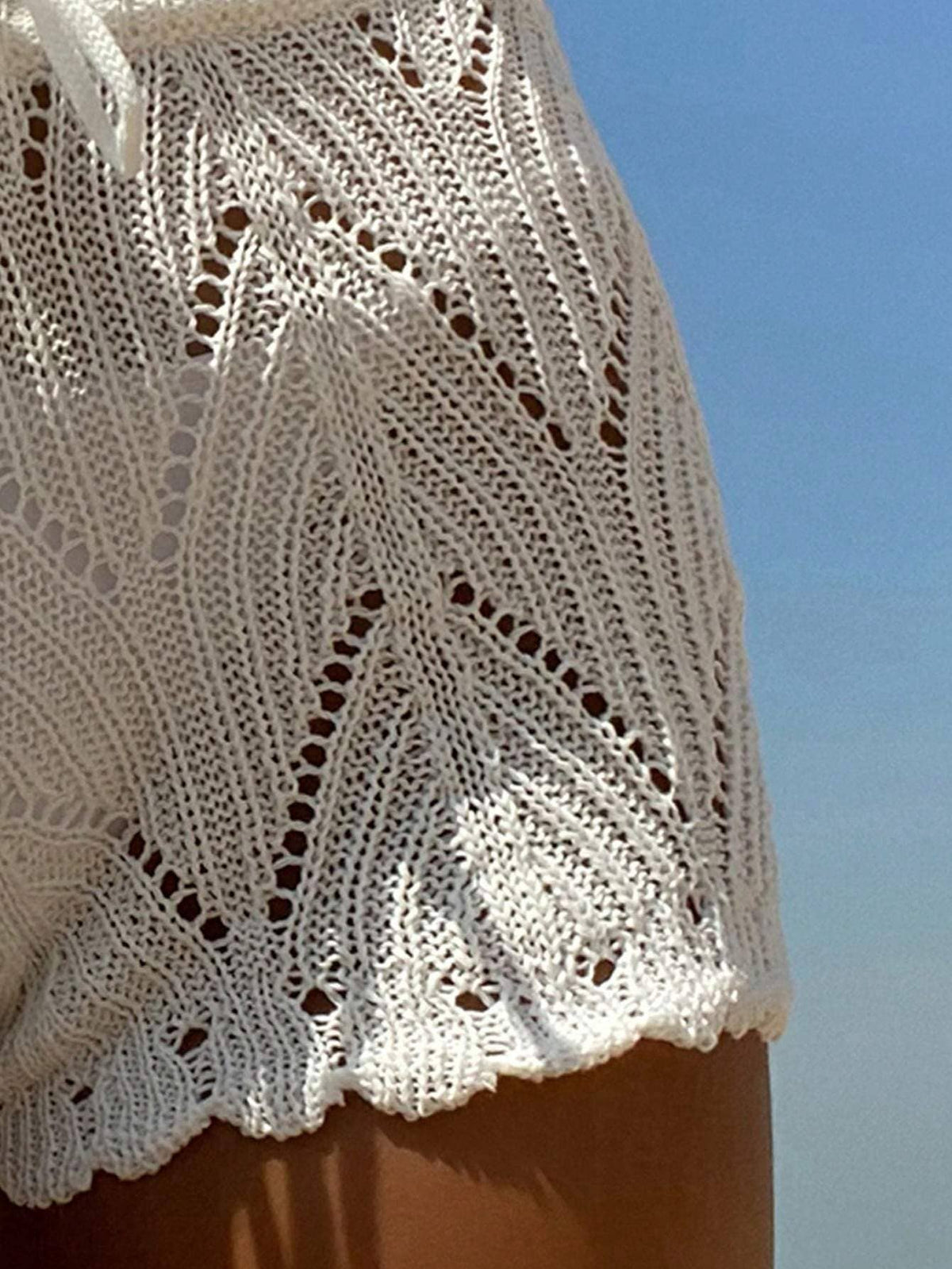 Crochet shorts