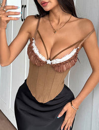 Peasant Corset Top