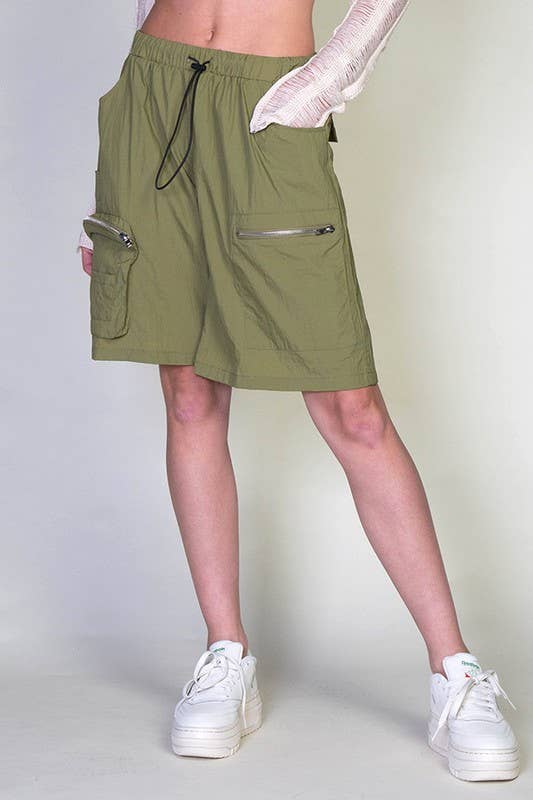 Sahara Nylon Pocket Shorts