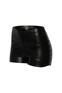 Side ruched shorts