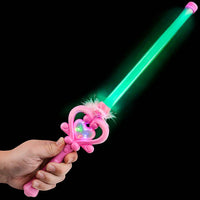 13" LIGHT-UP FEATHER WAND