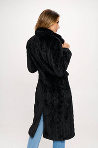 Parisian Luxe Vegan Fur Coat
