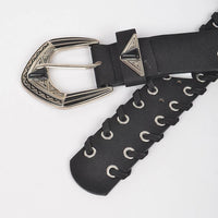 Multi Metal Eyelet Belt