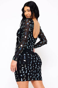 MIRROR PIECES DRESS