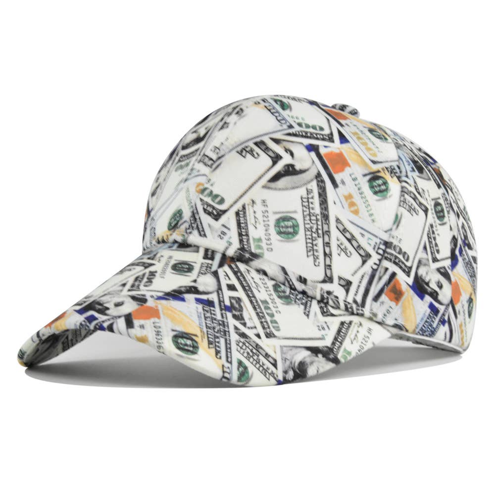 Dollar print cap
