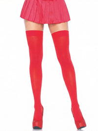 Luna Thigh High Stockings: White / One Size