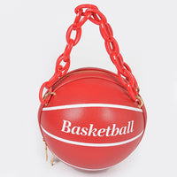 Crossbody Basketball Clutch