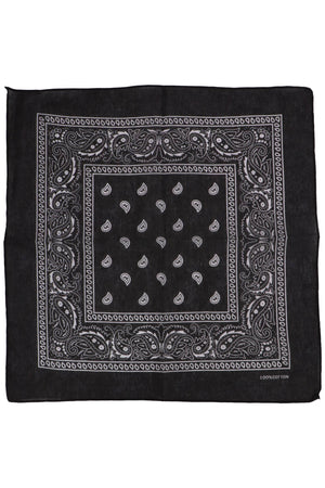 Classic Paisley Print Square Cotton Bandana