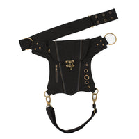 Bikers Sling-Hip Bag With thigh Belt