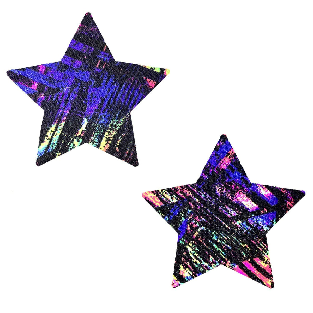 California Love Blacklight Starry Nights Nipple Cover Pasties