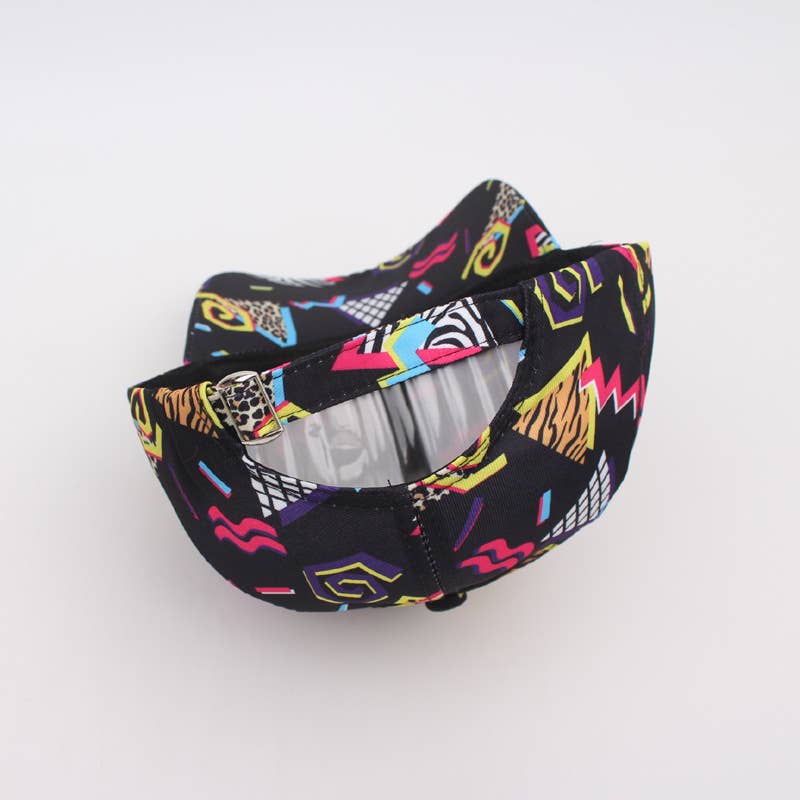 Geo Print Baseball Cap