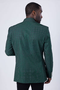 Men's Studded Lapel Blazer