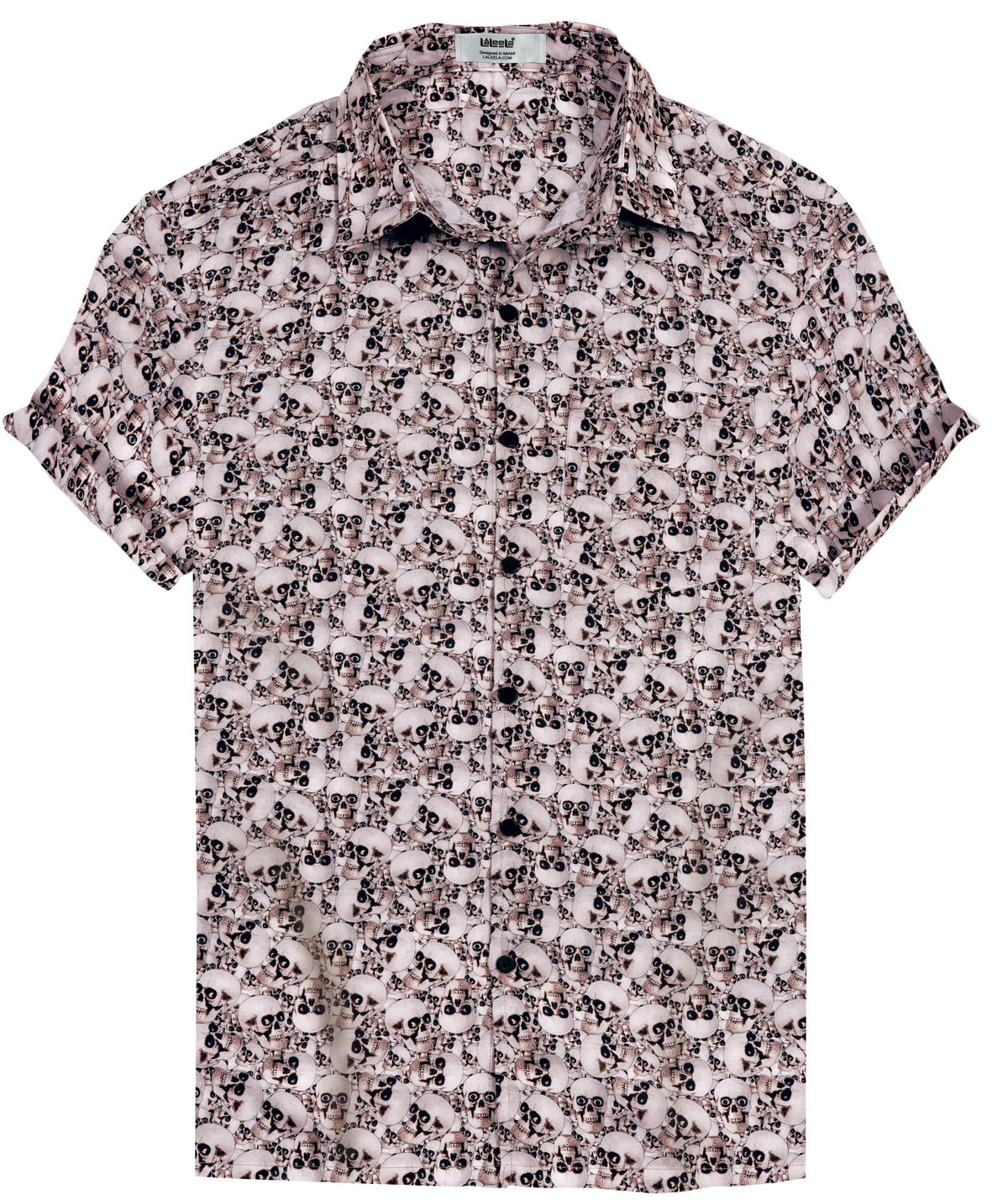 Mens Shirts White Skull