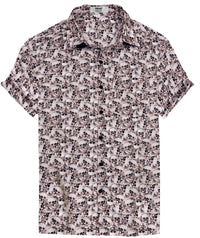 Mens Shirts White Skull