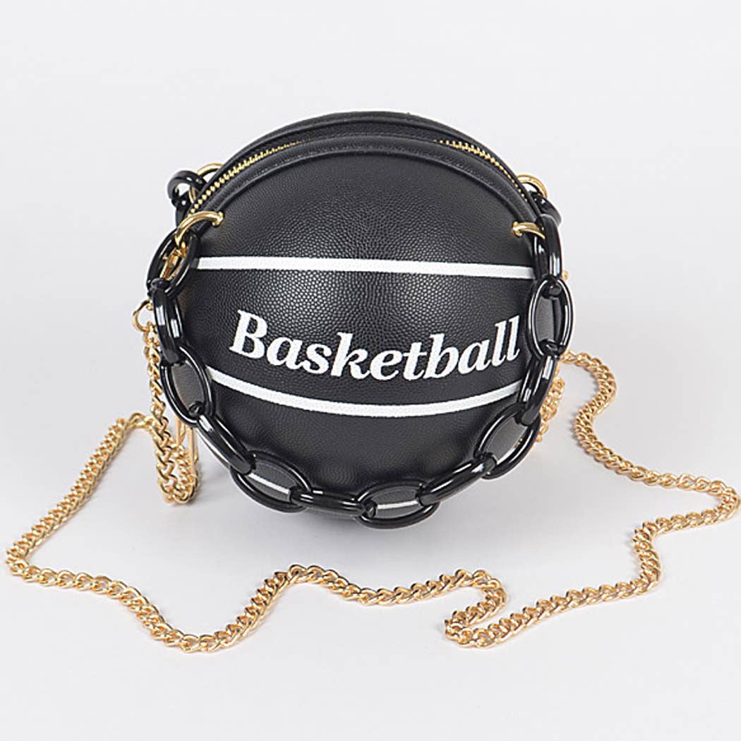 Crossbody Basketball Clutch